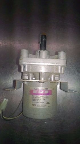 Spg slushie machine geared induction motor part #icg-744345bma for sale
