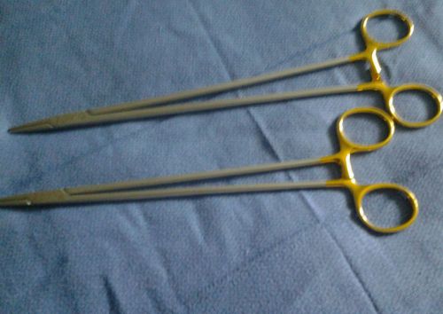 Aesculap DeBakey Needle Holders Set of Two