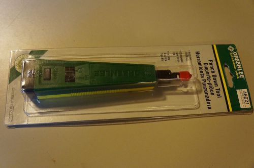 Greenlee  46021  Punch down Tool &amp; 66 Blade MADE IN USA NEW
