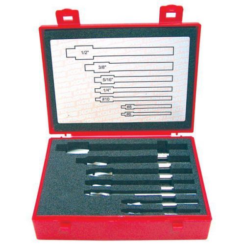 Keo 55239 keo complete 7 piece tool set straight shank m35 cobalt: h.s.s, 6% for sale