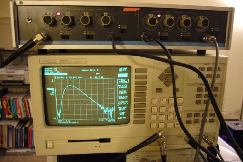 HP 35660A Acoustic Vibration Spectrum Dynamic Signal Analyzer 2 Channel 102.4kHz