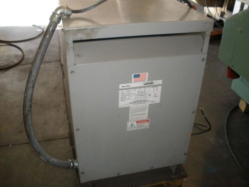 Federal pacific 30 kva 480/208/120v electric transformer model 3613 for sale