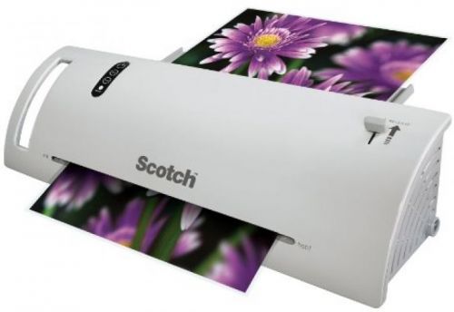 Scotch Thermal Laminator Combo Pack, Includes 20 Letter-Size Laminating Holds X