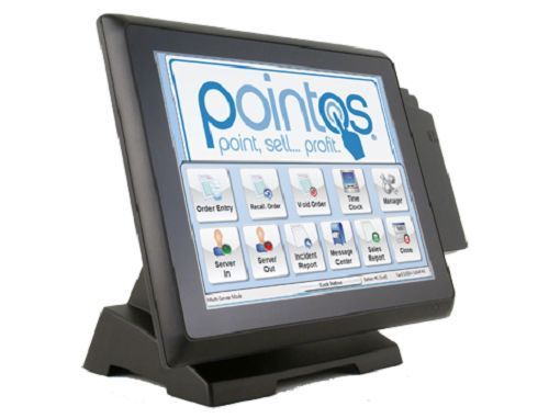 New restaurant bar pos complete system!  pointos register easy software! for sale