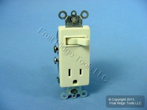 Leviton ivory decora toggle switch &amp; receptacle 5625-i for sale