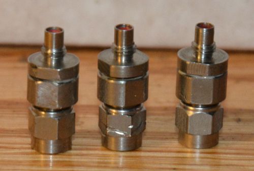 Lot of 3 Adapters SMA to ?