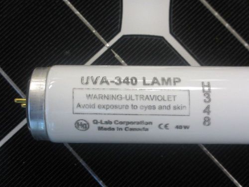 40W UVA-340 fluorescent lamps with 4 unites mildly used and 2 units new