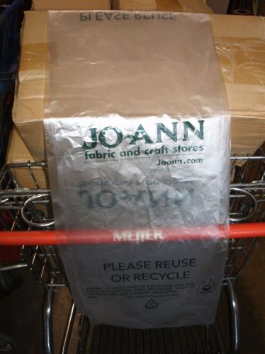 500 hdpe long clear plastic bags roll 10&#034; x 60&#034;  storage, posters, rolled fabric for sale