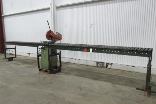 Scotchman bewo manual non-ferrous cold saw with conveyors - used - am14349 for sale