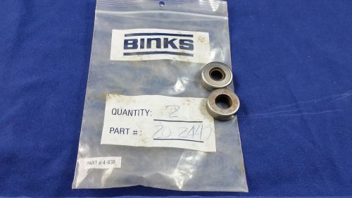 NEW Binks (2 pieces) Seals Part 20-2447 202447 - Expedited Shipping