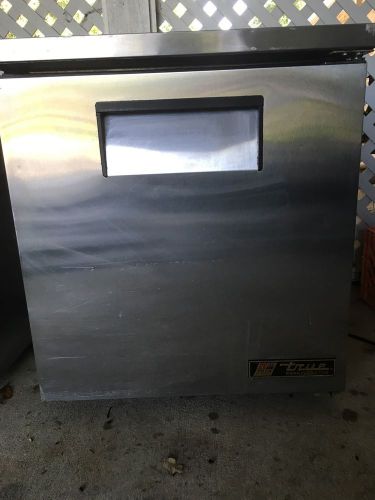 True tuc-27 stainless steel undercounter refrigerator for sale