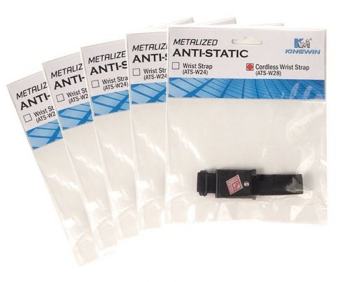 Kingwin ATS-W28 Cordless Anti-Static Wrist Strap (5 Pack)