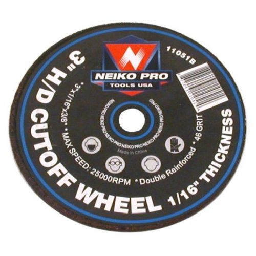 Neiko Pro Heavy Duty Cut Off Wheel 3&#034; x 1/16&#034;