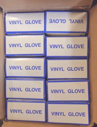 Seattle Glove Disposable Vinyl Gloves, 5 Mil, Powdered, QTY 1000, V800-S |KI2|RL