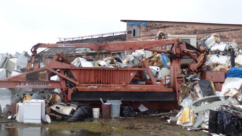 heavy equipiment bailer crusher E-Z crusher