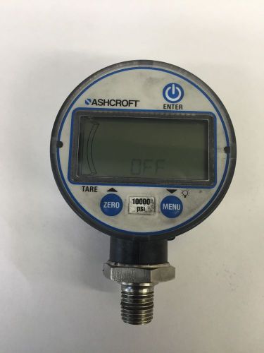 Ashcroft pressure gauge dg25 10000 psi for sale
