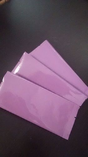 Purple Side Gusset Heat-Sealing Bag