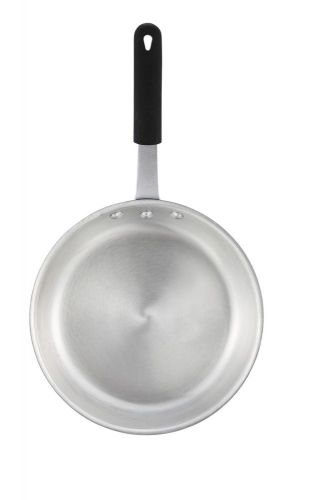 Winco AFP-140H, 14-Inch Aluminum Fry Pan with Natural Swirl Finish