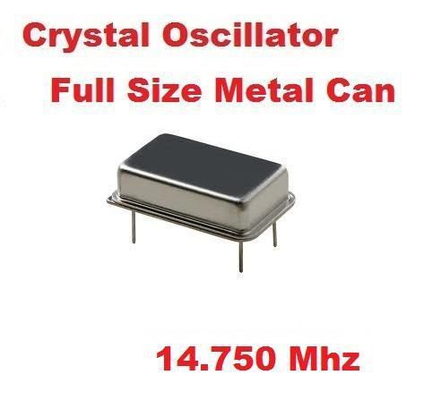 14.750Mhz 14.750 Mhz CRYSTAL OSCILLATOR FULL CAN ( Qty 10 ) *** NEW ***