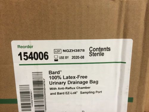 Bard #154006 Drainage Bag CS/20