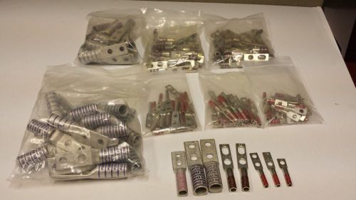 Huge Lot of  Izzy  Compression Lugs Various sizes see pictures! FREE SHIPPING!