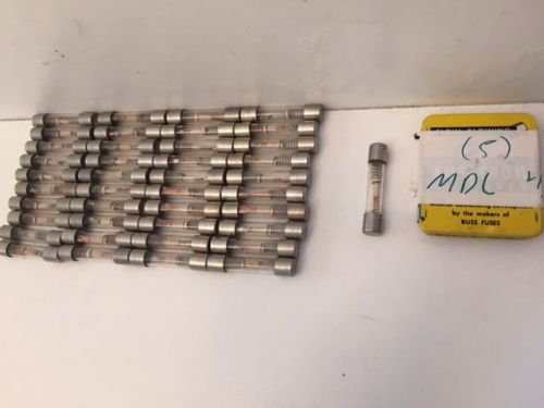 NEW LOT OF (46) BUSSMANN MDL 4/10 4/10A BUSS FUSES NEW