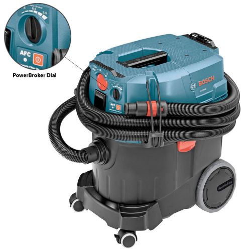 BOSCH VAC090A 9 Gallon Vacuum, Auto Filter Clean &amp; Power Broker Dial