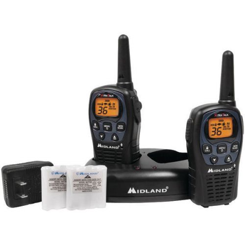 Midland LXT560VP3 GMRS Radio 2 Pair Pack w/Drop-in Charger 26-Mile Radius