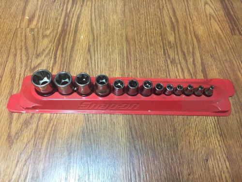 Snap-on E4-E24 Torx Socket Set