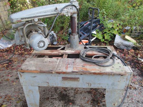 Vintage Dewalt Model ? Radial Arm Saw 1.5 Horse Power Fixer Upper De Walt 12&#034;