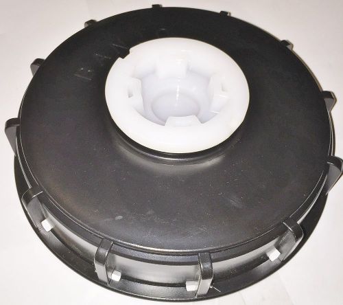 Ibc tote 275-330 tank cap 6&#034; cover 2&#034; npt lid bung adapter schutz banjo tl651s for sale