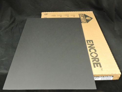 Elmer&#039;s foam board black 20&#034;x30&#034; 3/16&#034;thick 550450 for sale