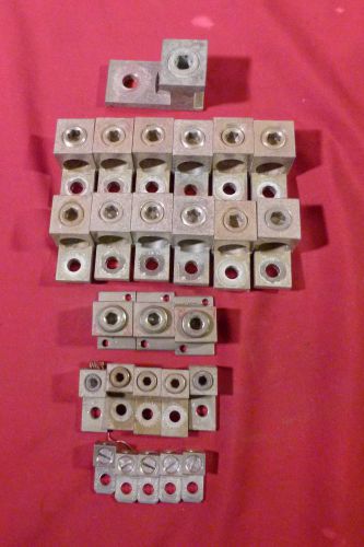 26 X Used Electrical Mechanical Aluminum Lugs, Several Sizes
