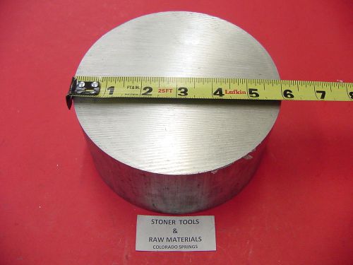 6&#034; aluminum 6061 round rod 2.7&#034; long t6511 6.00&#034; diameter solid lathe bar stock for sale