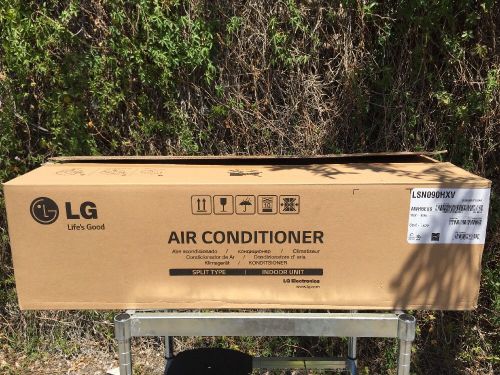 Lg lsn090hxv 9,000 btu 17 seer ductless heat pump air conditioner s/n:531g02be for sale