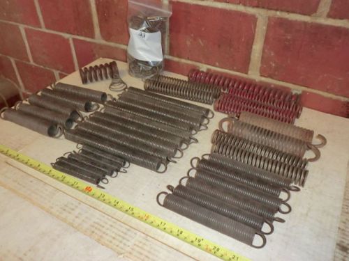 Lot of 58 Misc. Springs - Compression and Extension