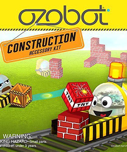 Ozobot Accessory Kit Construction Series Titanium Black Robot Crystal White New