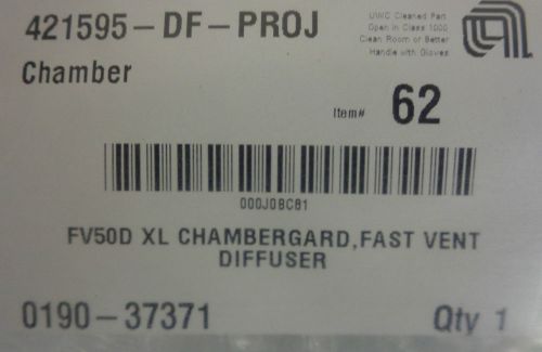 Applied Materials; FV50D XL Chambergard, Fast Vent Diffuser   0190-37371