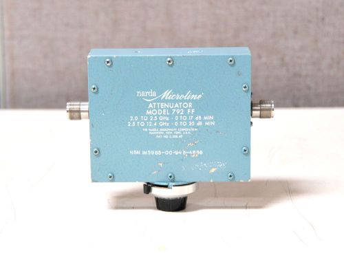 Narda Variable Attenuator 792 FF2.5 TO 12.4 GHz