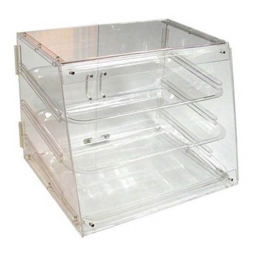 Winco ADC-3 Acrylic Countertop Pastry Cabinet - 3 Trays