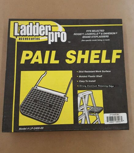 LOUISVILLE LADDER PRO LP-2400-00 PAIL SHELF