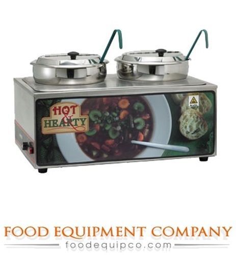 Winco ESM-27KF Soup Merchandiser, &#034;Kettle Fresh&#034;, double 7 qt. insets