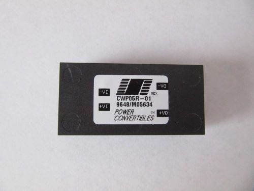 POWER CONVERTIBLES CWP05R-1 DC-DC CONVERTER