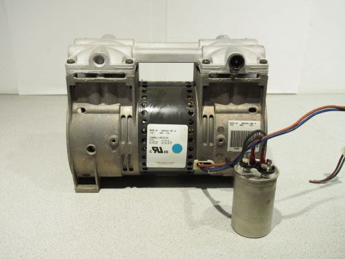 Thomas 2660ce50-989 motor 608675d vacuum compressor pump tested working #2 for sale