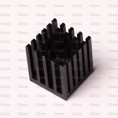 10PCS IC Heat Sink Aluminum 22X22X25MM Cooling Fin 3M8810 ADHESIVE