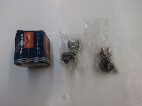 Vintage mallory rotary switch 12m11111g wit original box new for sale