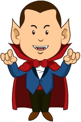 30 Custom Little Dracula Personalized Address Labels