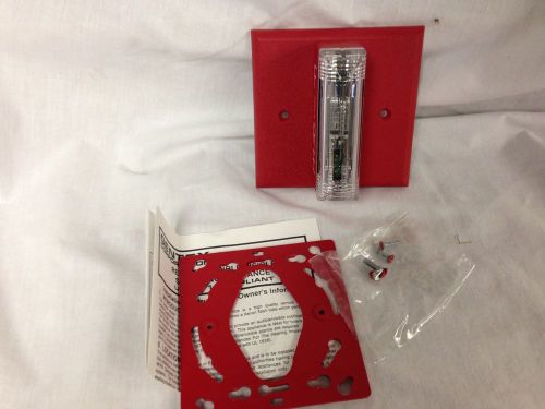 Gentex gxs-4-15/75wr red fire alarm strobe for sale