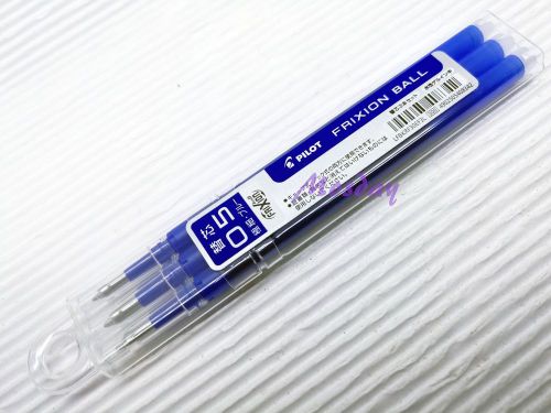 1 Pack Pilot Frixion LFBKRF30EF Erasable Roller Ball Pen Refills 0.5mm, BLUE