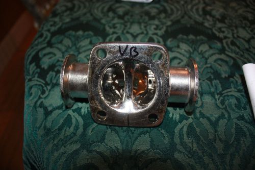 Tri Clamp Valve Body 1&#034; in 1&#034; out